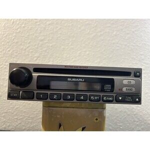 Subaru Forester OEM Radio AM FM Weather Band CD Player 86201SA020 2003-2006
